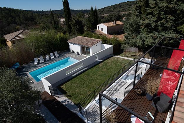 Bed and Breakfast Mise En Scene Aumelas Exterior foto