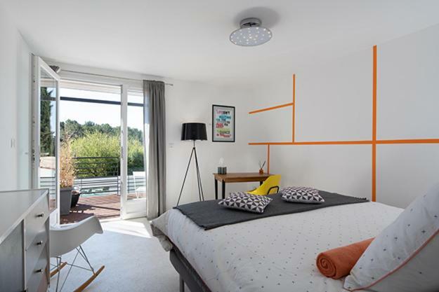 Bed and Breakfast Mise En Scene Aumelas Exterior foto